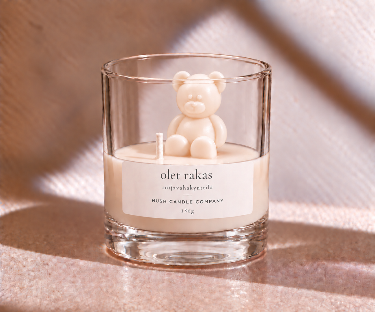 Vanilla Teddy Candle